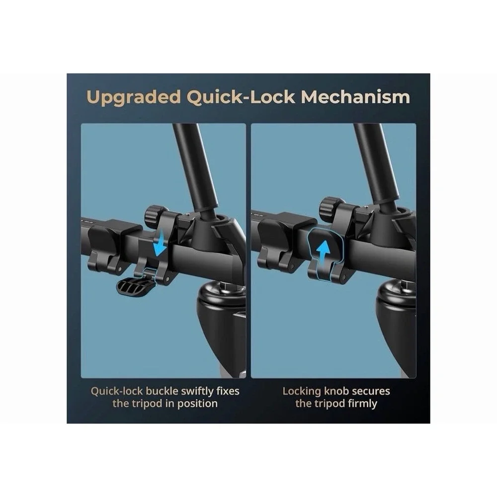 SmallRig Quick-Lock Photography Heavy Duty Tripod Dolly with 3